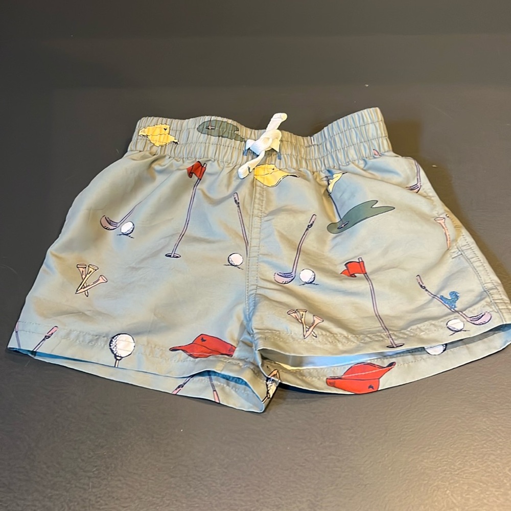 Blue Rooster Collection by Pink Chicken Baby Boy Swim Trunks 3/6m
